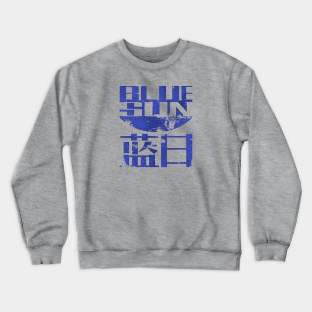 Blue Sun Crewneck Sweatshirt by JCD666